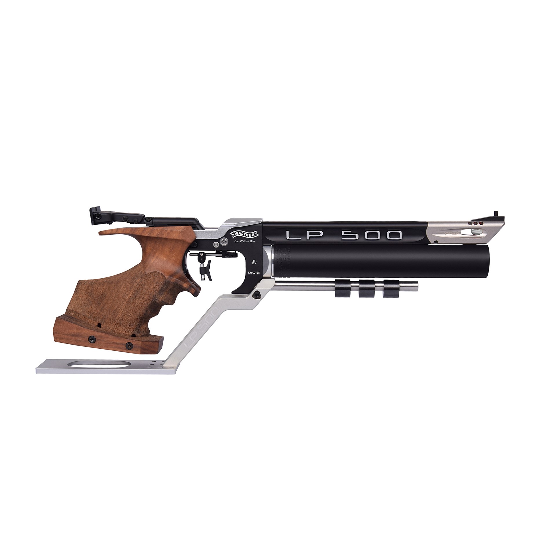 LP500 Rest shooting Mechanical trigger, MEMORY 3D walnut grip, Regular right, size M